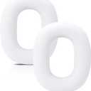 Damex Silicone Earpads Protector, Compatible with AirPods Max Ear Pad (White)