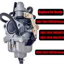 Aniro Moto Carburetor Replace for Honda TRX 250 TRX250 Recon TRX250TE TRX250TM ATV Carb