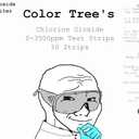 Color Tree's 3000ppm Chlorine Dioxide Test Strips - 50 Strips - 0-3000ppm Range - DIY CDS - OEM Custom ClO2 Test Strips