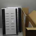 Seinloes 2Pack Expandable Pull Out Cabinet Organizer 21"Deep With Raising Pad for Framed Cabinets, Upgrade 3 Slide Rails Slide Out Drawers, Roll Out Shelves Adhesive,Adjustable Width 12.05"-20.4"White