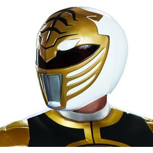 Disguise Men's White Ranger Adult Helmet