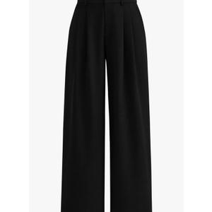 PRETTYGARDEN Women's Summer Elastic High Waisted Work Pants Straight Leg Dressy Business Casual Trousers Slacks Pockets Medium