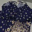 Chigant Women's 2026 Summer Dress Casual Boho Sundress Spaghetti Strap Swimwear Cover Up Beach Flowy Midi Vacation Dresses XXL