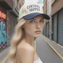 Classic Novelty Baseball Cap, Funny Design, Adjustable Fit, Casual Style (Large, Certified Yapper)