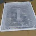 Extra Large Glass Storage Containers with Lids, Large Glass Food Containers for Rotisserie Chicken/ Turkey and Potluck, Giant Watermelon Container, XL Big Bowl Freezer Storage Container Airtight 220 oz