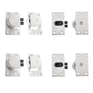 4 Pairs Furniture Roller Wheels Sliding Door Pulley Nylon Single Wheel Sliding Door Roller Wardrobe Closet Cabinet Drawer Sliding Door Wheels