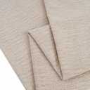 APYZOW Chenille Fabric | Sofa Fabric Pillow, Sofa Cover, Pillowcase Customization | Home Decoration and Fashionable Soft Luxury| (Cream-Colored, 39 * 57) (14.2" x 10.2" (Pack of 100))