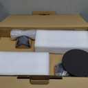 UME 2 Pack 5500LM LED Security Lights Motion Sensor Light Outdoor, 49W, 5000K Daylight, IP65 Waterproof, Dusk to Dawn, 3 Head Motion Detected Flood Light for Garage, Yard, Porch (Black)