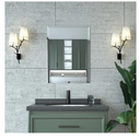 Mirrorons Beveled Mirror, Bathroom Mirrors for Wall 18" x 24", Frameless Rectangle Bathroom Mirror with Beveled Edge, Hangs Horizontally or Vertically, Tempered Glass Upgraded Packing