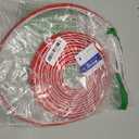 19.6' Flexible Quarter Round Molding, Peel and Stick Shoe Molding Baseboard,Selfadhesive Corner Trim for Wall Floor Edge, Bendable Rubber Trim for Stair,Countertop,Backsplash, Bathroom Bathtub (White)