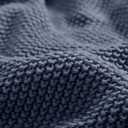Ink+Ivy Bree Knit Throw Blanket for Bed, Sofa, and Couch, Lightweight, Breathable, Soft & Cozy Summer Blanket, Throw (50 in x 60 in), Indigo