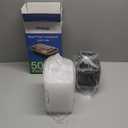 50 Pack (100-Piece) 24 oz Meal Prep Containers Reusable with Lids, Sturdy Leakproof & Food Safe, Microwave, Freezer, Dishwasher Safe Prep Containers, To Go Take Out Plastic Food Storage