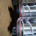 GSEICE Slushie Machine 8 Gallons Commercial Slushy Machine Stainless Steel for Beverage Slushies Cider Slushes, 110V/60Hz Margarita Machine with 2 Tanks for Business Mobile Bar Party Restaurant (Black)