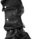 sexytag Women's Platform Slouchy Fold Over Boots Mid Calf Block Heel Round Toe Western Pull on Fashion Boot 10