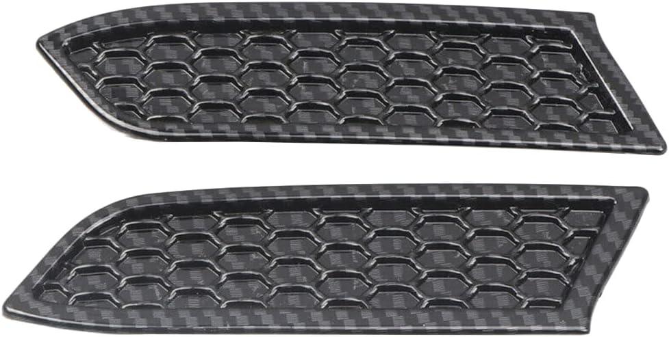Car Headlight Honeycomb Cover Trims, Compatible with Toyota Tacoma 2016-2019, 2 PCS/Set, Scratches Protective Frame Cap Cover (Carbon Fiber)