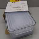 5 PCS Large Fruit Containers for Fridge - Leakproof Food Storage Containers with Removable Colander - Dishwasher & microwave safe Produce Containers Keep Fruits, Vegetables, Berry, Meat Fresh longer