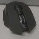 INPHIC Bluetooth Mouse for Laptop, Upgraded Visible Battery, 2400 DPI, Silent Ergonomic Computer Mouse Wireless, Mac, PC etc. (Black)