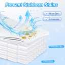 KIISIISO Toilet Bowl Cleaner Tablets 50 PACK, Automatic Bleach Toilet Tank Cleaners, Bathroom Long-Lasting Freshness, Slow-Releasing Powerful Deodorizing & Descaling