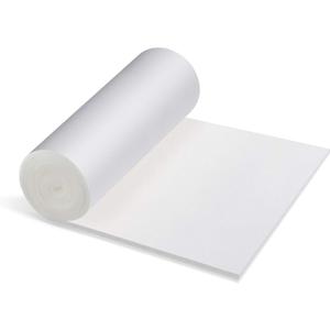 Patelai Cushion Sheet Upholstery Foam High Density Foam Padding Seat Replacement Upholstery Wrap Sponge Padding for Cushions Chairs Packing Storage and Shipping (79 x 16 x 0.4 Inch, White)