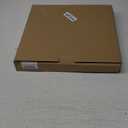 JENLYSTIME 13 Inch Outdoor Clock, Waterproof and Silent, with Thermometer and Hygrometer, Large Numbers for Easy Reading, Perfect for Home, Office, Bedroom, Kitchen, Porch, Garden, Pool (Blue)