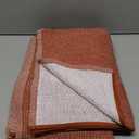 Mordimy Premium Kitchen Towels 6 Pack (18 x 28 Inches, Rust), Large Cotton Kitchen Hand Towel, Flat & Terry Dish Towels for Drying Dishes, Super Absorbent Tea Dishtowels Set with Hanging Loop