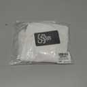 SUUKSESS Women Sexy Mesh Sheer Crop Tank Tops Sleeveless Ruched Going Out Tops (Large, Snow White)