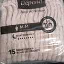 Brand Depend , Size M , Underwear 4 Pack