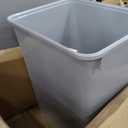IRIS USA Dog Food Storage Container, Up to 54 lbs, Gray/Dark Gray