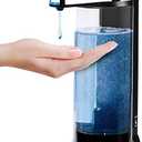 Secura 17oz Automatic Liquid Soap Dispenser, Touchless Battery Operated Hand Soap Dispenser with Adjustable Soap Dispensing Volume Control Dial, Personal Care Dispenser for Household Use (Chrome)