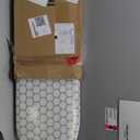 Premium Ironing Board Full Size, Wobble-Free Standard Iron Board with Built-in Hook, Hanger Bar, Clothes Rack, Wide Surface Board with Metal Iron Rest, Heat Resistant Cover, Enhanced Stability