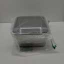 Stainless Steel Litter Box 2 Pack,Medium Metal Litter Box for Kitty/Cat/Rabbits, Easy to Clean, Non Stick Litterbox No Smell for Adult Cats (2 pack-Medium(17.7"x13.7"x6"))