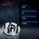 Autoround 513303 Front Wheel Bearing Hub Assembly Compatible with Subaru Forester 2009-2014, Impreza 2008-2014, WRX 2013-2014, XV Crosstrek 2013-2014, 5 Lugs w/ABS