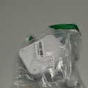 Flat Plug Extension Cord, HANYCONY 5ft Power Strip with 4 USB Ports(2 USB C), 4 Widely Outlets Extender, Wall Mount, Desk Charging Station for Office School Travel Dorm Room Essentials, ETL Listed (White)