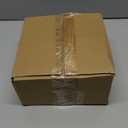 White Wash Display Wood Riser, 8.25 inch Shabby Chic Pedestal Tray Decor with Beads, Farmhouse Display Stands for Coffee Bar, Bathroom, Kitchen Island (Square)