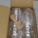 20 Pcs Clear Christmas Ornaments Plastic Fillable Christmas Ball Ornaments DIY Crafts for Christmas, New Year, Holiday, Wedding and Home Decor (8cm)