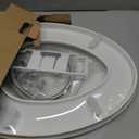 Brondell Bidet Toilet Seat, Non-Electric Swash Ecoseat, Fits Elongated Toilets, White - Dual Temperature, Dual Nozzle System - Bidet with Easy Installation