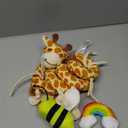 Stuffed Spiral Car Seat Baby Toys 6-12 Months, Infant Giraffe Sensory Toys Hanging Stroller Accessories, Newborn Shower Gifts for Baby Boys Girls Essentials | Cute Colorful Giraffe