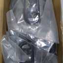 10-Pack Coat Hooks Double Hook for Home Kitchen (Matte Black)