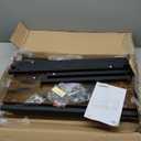 HOOBRO Dining Bench, 47.2 Inch Dining Table Bench, Industrial Style Kitchen Bench, Steel Frame, Easy to Assemble, for Kitchen, Dining Room, Rustic Brown and Black BF12CD01