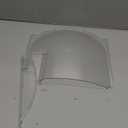 Clear Plexiglass 4812-01 Screen Door Bubble Style Slider & 4810-00 Stopper Complete Replacement Kit, Compatible with Dexter Right Hand Screen Door Bubble Style, Clear, Works with 4814-00 Holder
