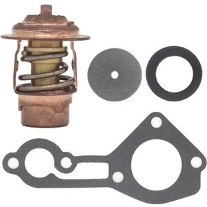 QuickMarine 803061T1 Boat Thermostat Kit Compatible with Mercury Marine 70-125 HP L3 L4 Outboard Motors Replacement 14586 Sierra 18-3569 18-3549
