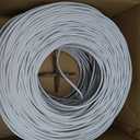 Rapink Cat6 Ethernet Cable 1000ft, Cat6 ethernet Cable 23AWG Solid Bare Copper 10G Support, UTP cat6 Cable 550MHZ, cat 6 Cable 1000ft POE Support White