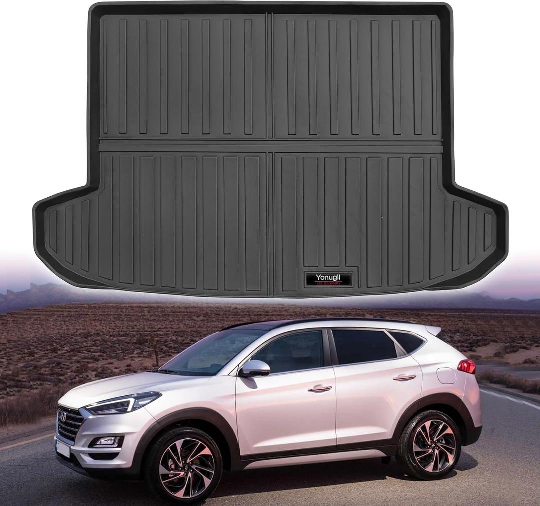 Custom for 2016-2021 Hyundai Tucson Cargo Mats Trunk Liner All Weather TPE Protection Mat Accessories (for 2016-2021 Hyundai Tucson)