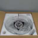 42'' Chandelier Ceiling Fan with Lights, Retractable Fan with Remote and APP, Crystal Fandelier Ceiling Fan, Dimmable LED, Reversible Motor, Quiet for Bedroom Living Room-Gold