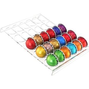 Coffee Pod Drawer Organizer, 30-Capsule Storage Tray，Keep Your Kitchen Drawer Neat with This Universal Coffee Pod Holder ， Perfect for Storing All Your Capsules.