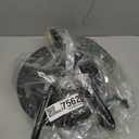 DEWENWILS Retractable Extension Cord Reel, 80FT Heavy Duty Open Cord Reel for Indoor Outdoor, 14/3 AWG SJTW, 4 Grounded Outlets, 13 Amp Circuit Breaker,Handle Rewind, Metal Stand, ETL Listed (Yellow)