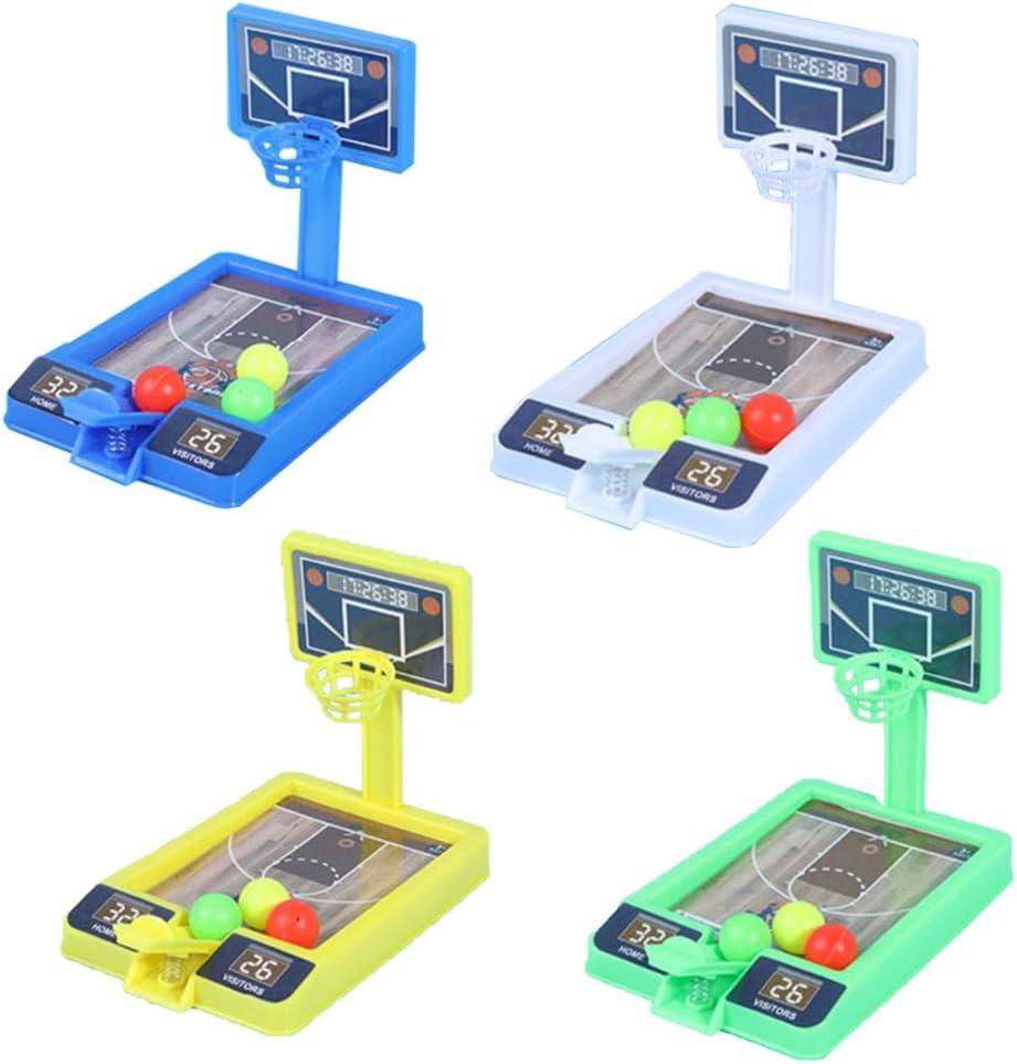 4 Pack Tabletop Basketball Game Toys, Basketball Party Favors Desk Games for Office for Adult to Reduce Stress, Gifts Idea Classroom Prizes for Kids Boys Girls
