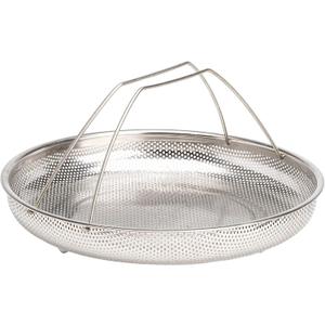 Goodful All-In-One Pan Steamer Basket, Premium Stainless Steel Construction, Dishwasher Safe, Perfect for Steaming Vegetables, Full Handle for Easy Use