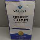 3 Inch Gel Memory Foam Mattress Topper Queen Size High Density Cooling Pad Pressure Relief Bed Topper (with Removable & Washable Bamboo Cover)