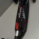 Besrey Kick Scooter for Kids Ages 3-10, 3-Wheel Folding Scooter with Adjustable Height, LED Light Wheels, Extra Wide Deck for Outdoor Activities (Black)